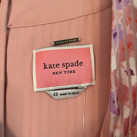 Gorgeous Summer NWT lined Kate Spade “poppy field devore dress” size 12 - Picture 6 of 11